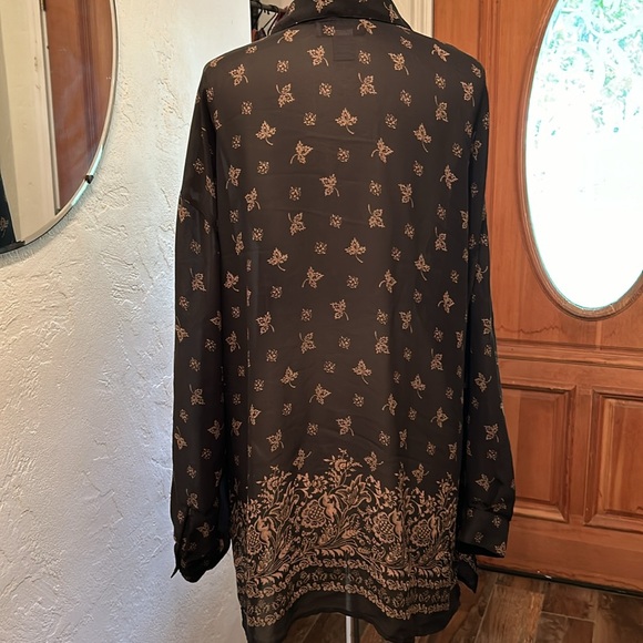 Vintage Maggie McNaughton blouse 22W - Picture 6 of 7